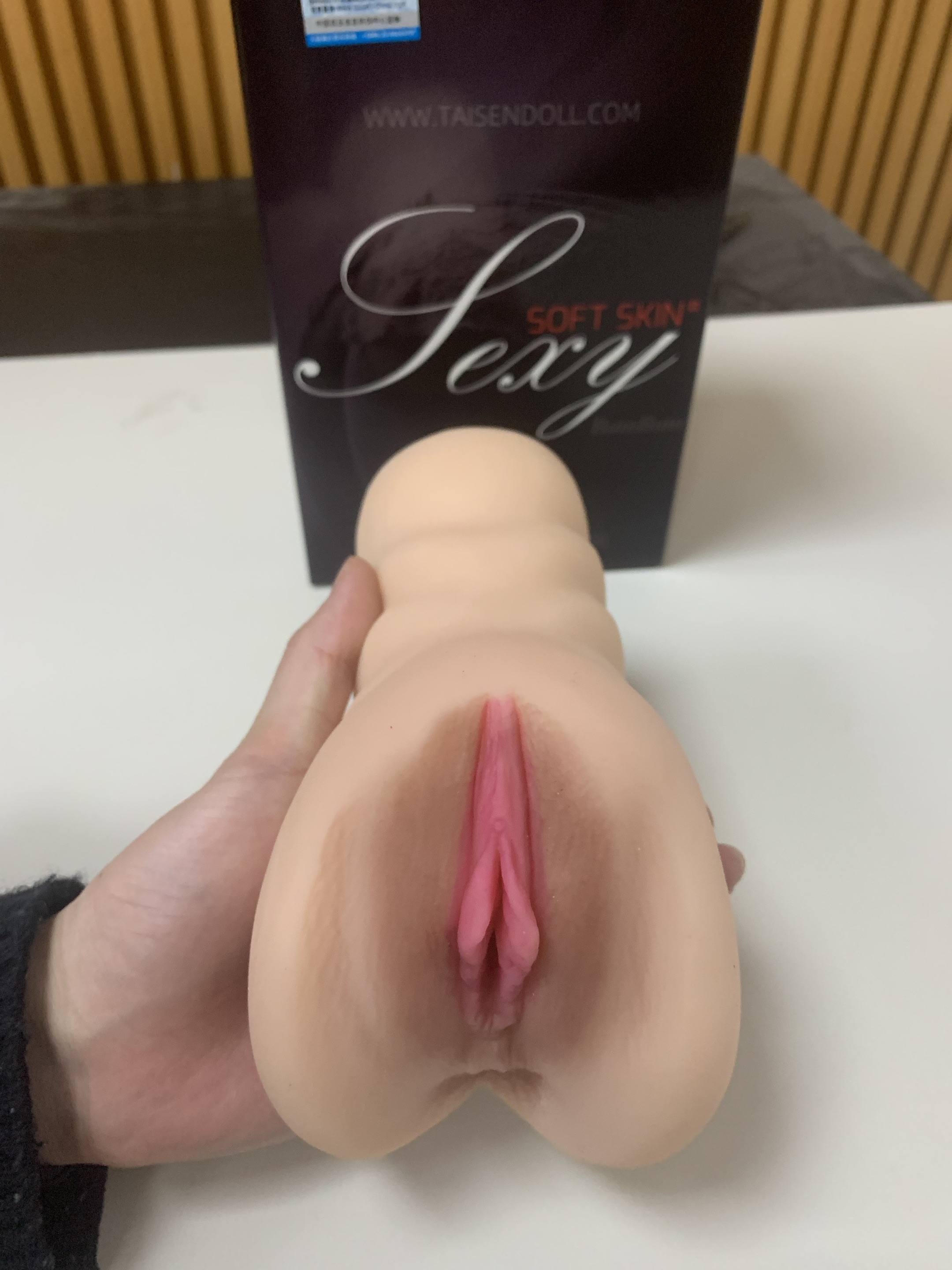 美国taisen蕾娜斯飞机杯推荐名器真人倒模飞机杯测评图文测评1