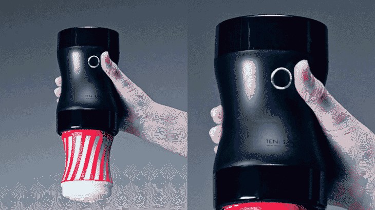 日本飞机杯厂商tenga推出飞机杯外设TENGA GYRO ROLLER  让你的飞机杯一秒变电动杯1