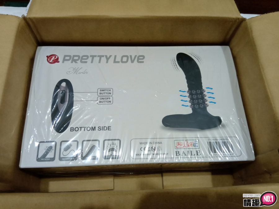 PrettyLove.Merlin后生挚爱3×12旋转变频震动后庭塞;爽到前列腺液流个不停!!适合;1 PrettyLove.Merlin后生挚爱3×12旋转变频震动后庭塞;爽到前列腺液流个不停!!适合;1