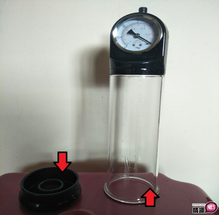 PrettyLove附压力錶手动真空吸引阴茎助勃器-这吸力确实非同小可;4 PrettyLove附压力錶手动真空吸引阴茎助勃器-这吸力确实非同小可;4