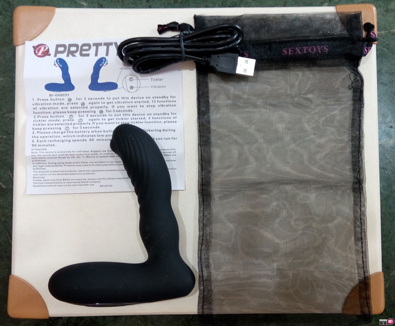 PRETTYLOVE-BRAVE充电式前列腺按摩器。真的有按摩的感觉~9 PRETTYLOVE-BRAVE充电式前列腺按摩器。真的有按摩的感觉~9