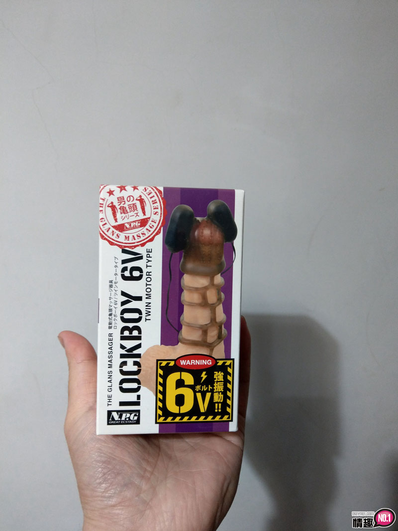 男人香菇的M属专用器。日本NPG男性龟头系列Lockboy6V双振动型;