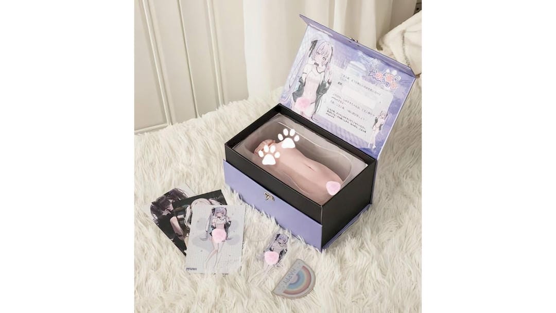 日本MUNI犬系彼女慢玩飞机杯二次元名器倒模膜男性情趣成人用品自慰器测评报告